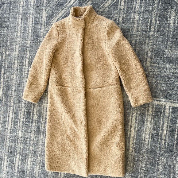 NWOT & other stories Sherpa coat - Picture 1 of 3